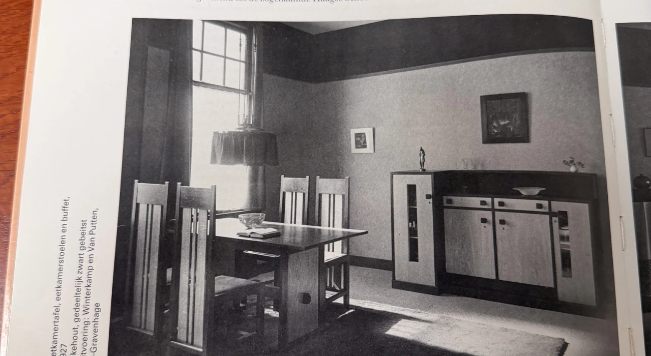 Oak Modernist Art Deco Sideboard or Credenza by Cor Alons, 1927